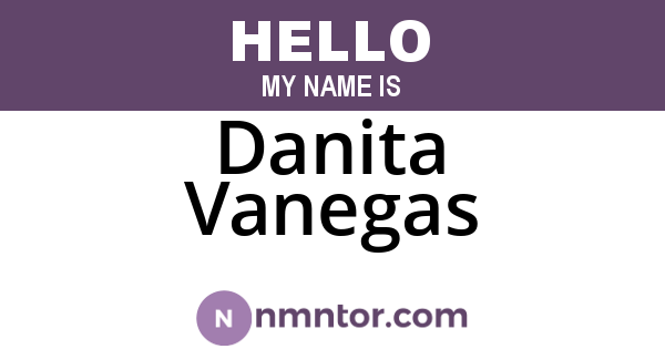 Danita Vanegas