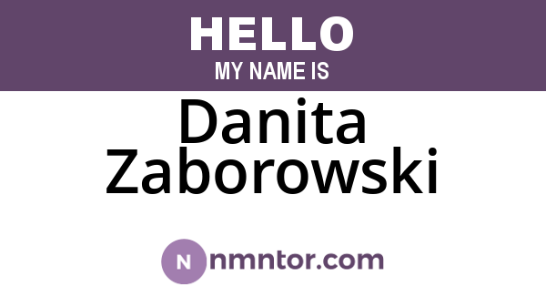 Danita Zaborowski