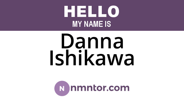 Danna Ishikawa