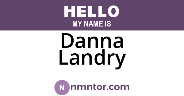 Danna Landry