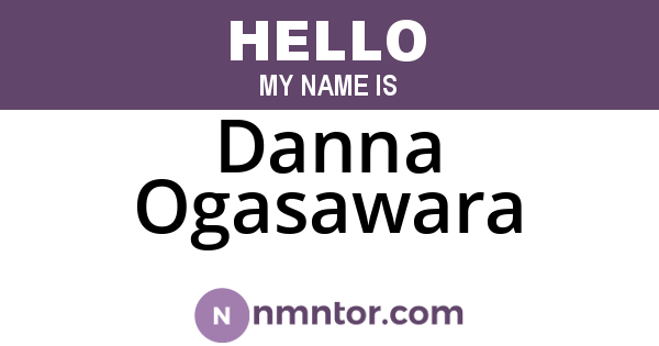 Danna Ogasawara
