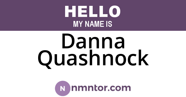 Danna Quashnock