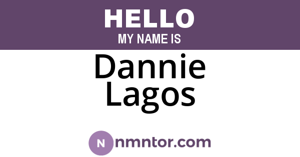 Dannie Lagos