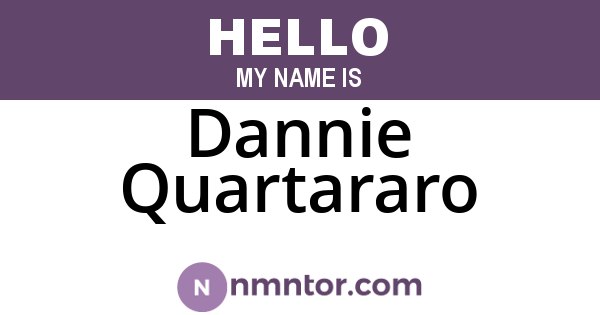 Dannie Quartararo