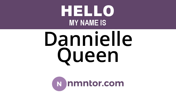 Dannielle Queen