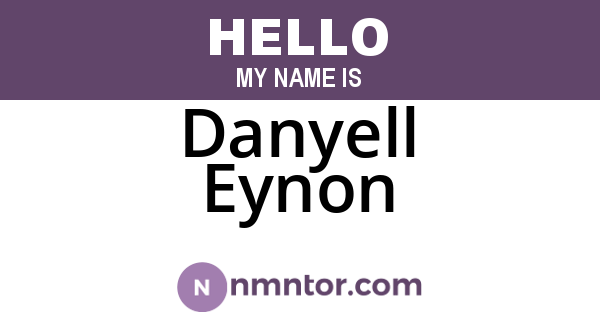 Danyell Eynon