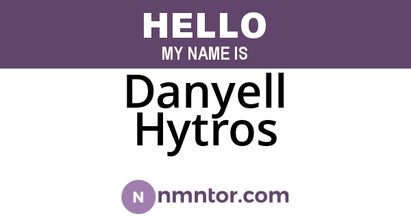 Danyell Hytros
