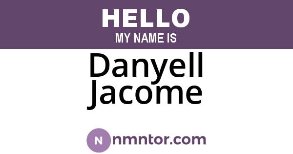 Danyell Jacome