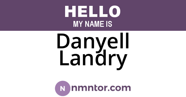Danyell Landry