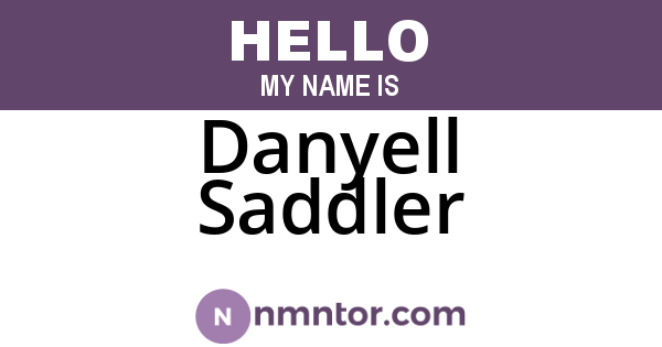 Danyell Saddler
