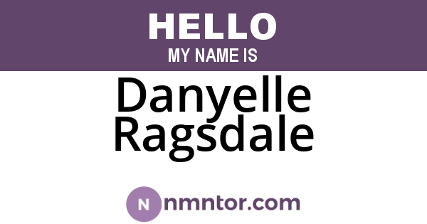 Danyelle Ragsdale