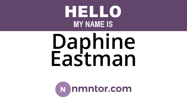 Daphine Eastman