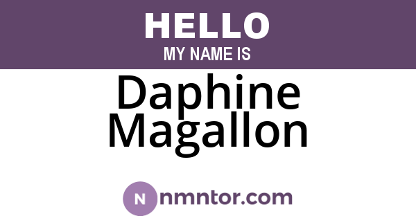 Daphine Magallon