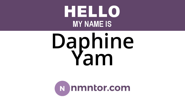 Daphine Yam