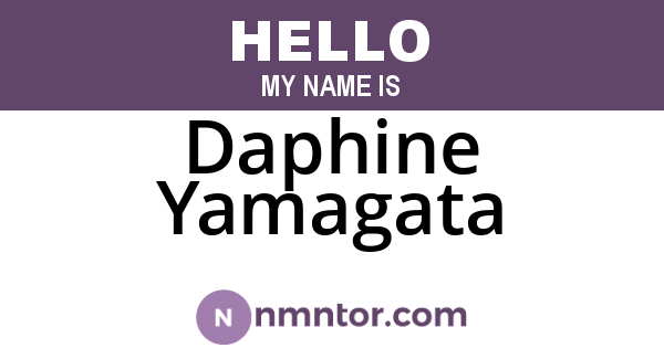 Daphine Yamagata