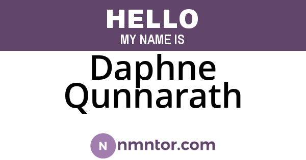 Daphne Qunnarath