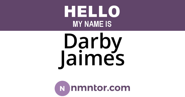 Darby Jaimes