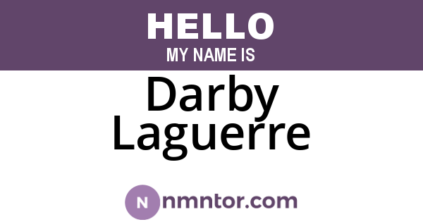 Darby Laguerre