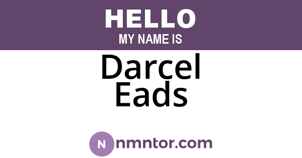 Darcel Eads