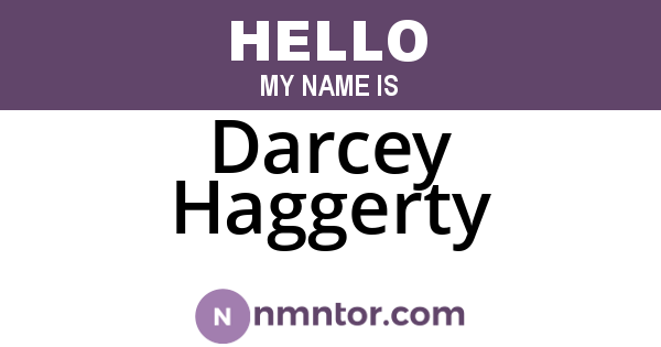 Darcey Haggerty