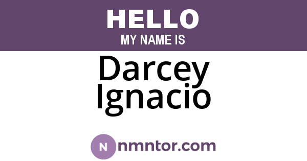 Darcey Ignacio