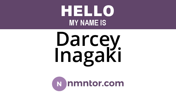 Darcey Inagaki