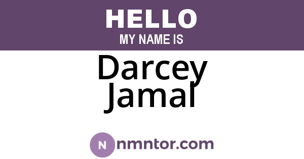 Darcey Jamal