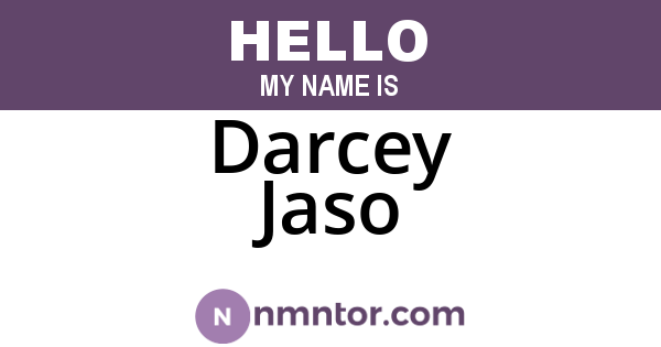 Darcey Jaso
