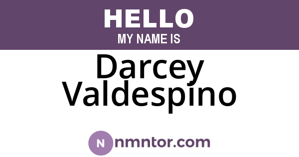 Darcey Valdespino