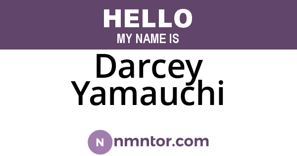 Darcey Yamauchi