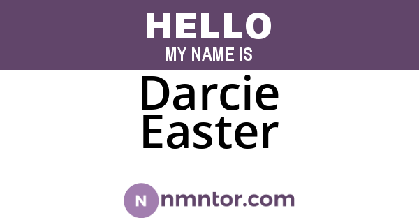 Darcie Easter