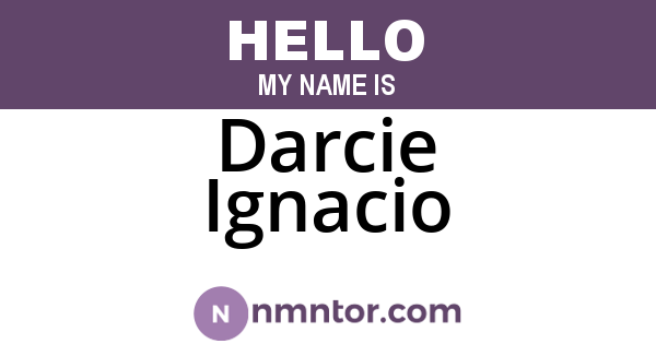 Darcie Ignacio