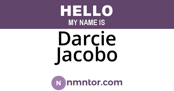Darcie Jacobo