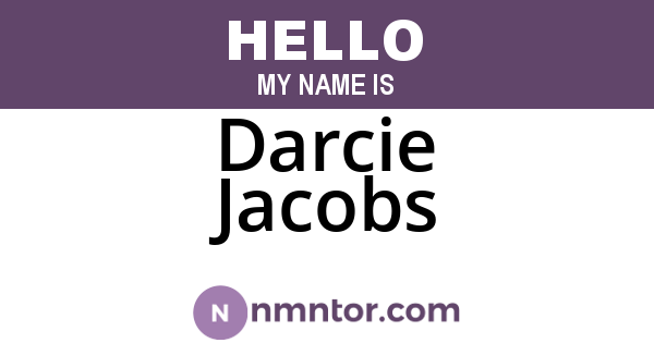 Darcie Jacobs