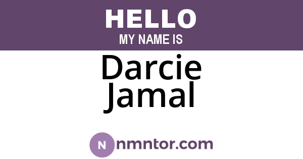 Darcie Jamal