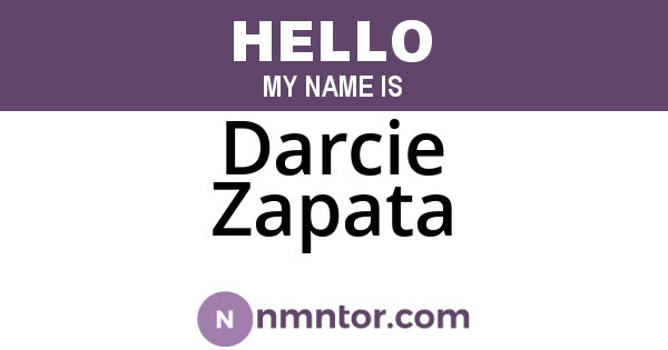 Darcie Zapata
