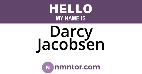 Darcy Jacobsen