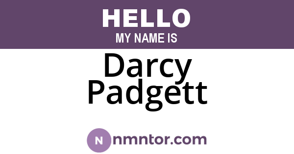 Darcy Padgett