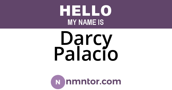 Darcy Palacio