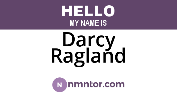 Darcy Ragland
