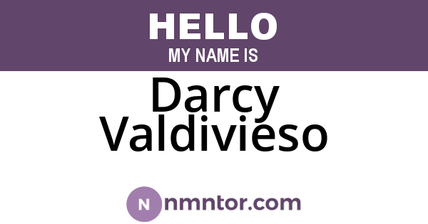 Darcy Valdivieso