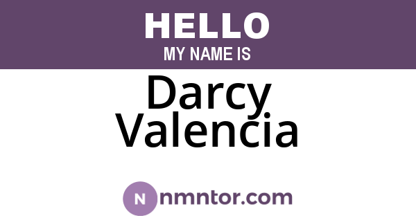 Darcy Valencia