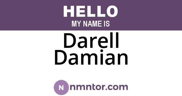 Darell Damian