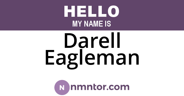 Darell Eagleman