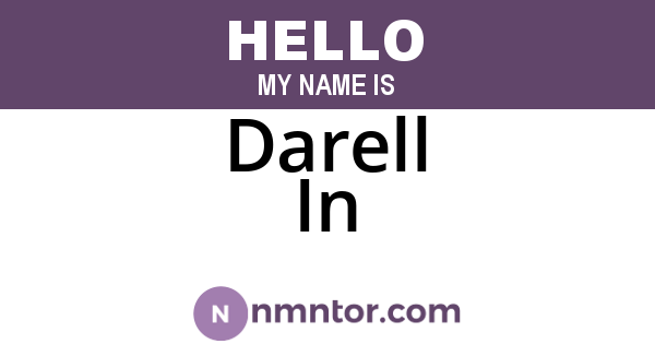 Darell In
