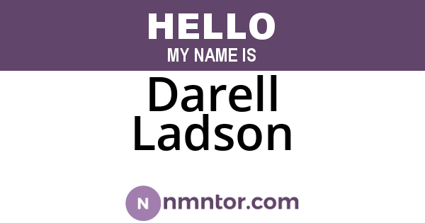 Darell Ladson