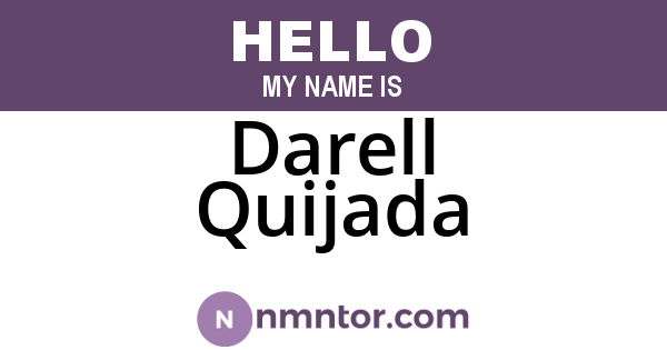 Darell Quijada