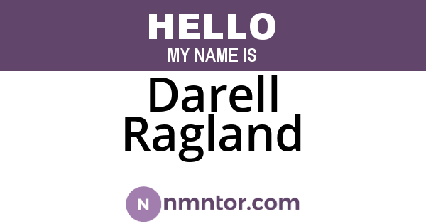 Darell Ragland