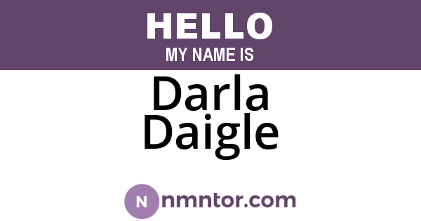 Darla Daigle