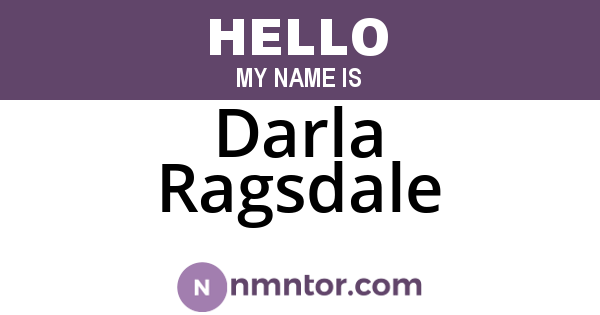 Darla Ragsdale